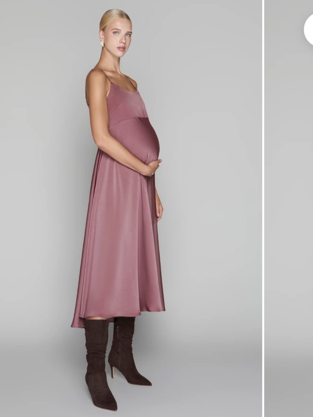 Apparelel Mulberry Sahara Maternity Dress • NWT